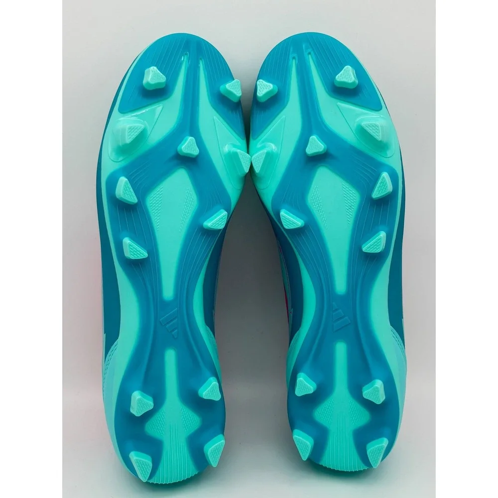 Adidas F50 Club FG/MG Messi Soccer Cleats Lucid Blue Pink IH0929 Mens 11 New